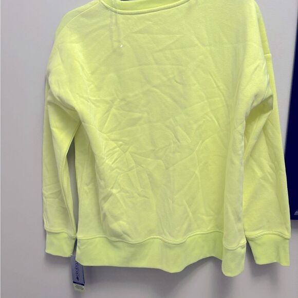 ID Ideology Women s Fleece Sweatshirt  sweater pullover Green Size Small barbell - Picture 7 of 8